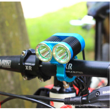 2 * CREE T6 1500lumens Reflector Bicycle Lamp High Power Bicycle Light